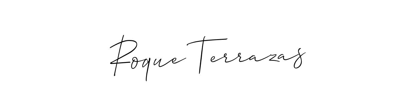 if you are searching for the best signature style for your name Roque Terrazas. so please give up your signature search. here we have designed multiple signature styles  using Allison_Script. Roque Terrazas signature style 2 images and pictures png