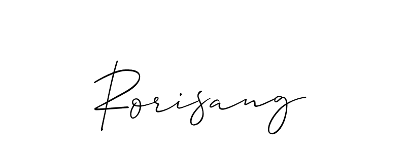 Also You can easily find your signature by using the search form. We will create Rorisang name handwritten signature images for you free of cost using Allison_Script sign style. Rorisang signature style 2 images and pictures png