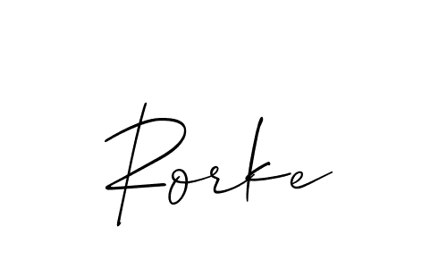 Make a beautiful signature design for name Rorke. Use this online signature maker to create a handwritten signature for free. Rorke signature style 2 images and pictures png