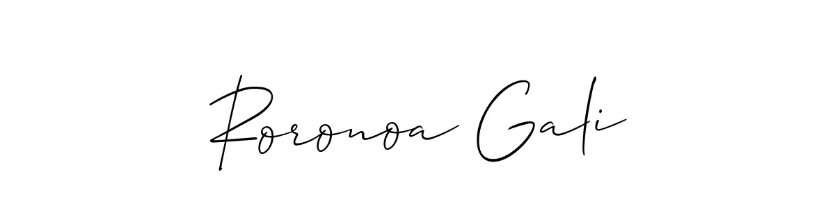 Once you've used our free online signature maker to create your best signature Allison_Script style, it's time to enjoy all of the benefits that Roronoa Gali name signing documents. Roronoa Gali signature style 2 images and pictures png
