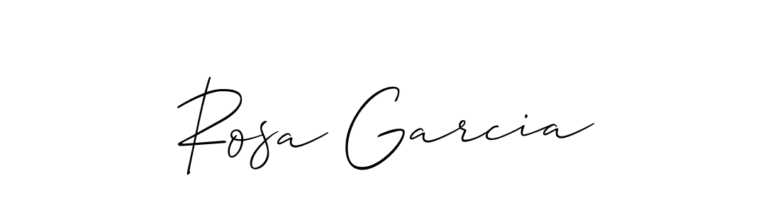 Check out images of Autograph of Rosa Garcia name. Actor Rosa Garcia Signature Style. Allison_Script is a professional sign style online. Rosa Garcia signature style 2 images and pictures png