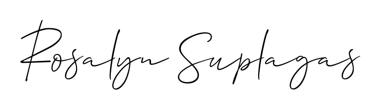 You should practise on your own different ways (Allison_Script) to write your name (Rosalyn Suplagas) in signature. Don't let someone else do it for you. Rosalyn Suplagas signature style 2 images and pictures png
