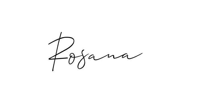 Make a beautiful signature design for name Rosana . Use this online signature maker to create a handwritten signature for free. Rosana  signature style 2 images and pictures png
