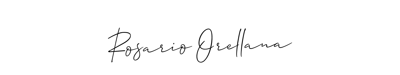 Check out images of Autograph of Rosario Orellana name. Actor Rosario Orellana Signature Style. Allison_Script is a professional sign style online. Rosario Orellana signature style 2 images and pictures png