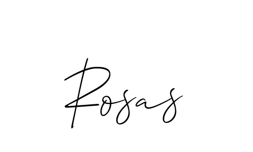 Best and Professional Signature Style for Rosas. Allison_Script Best Signature Style Collection. Rosas signature style 2 images and pictures png