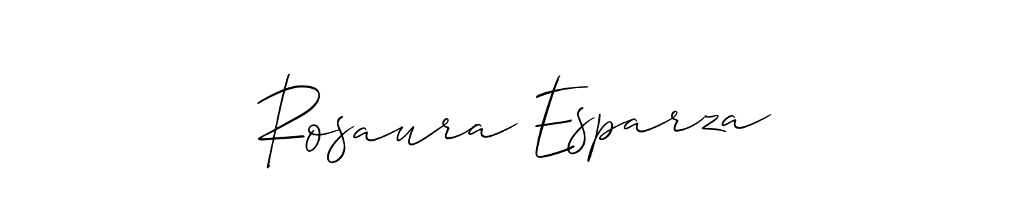 Make a beautiful signature design for name Rosaura Esparza. Use this online signature maker to create a handwritten signature for free. Rosaura Esparza signature style 2 images and pictures png