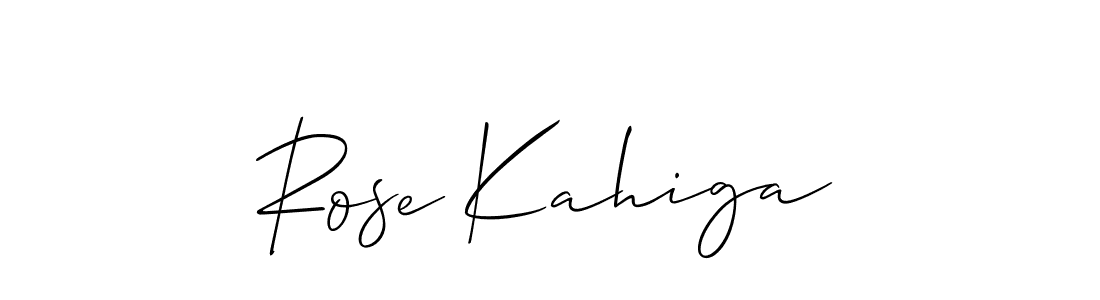 This is the best signature style for the Rose Kahiga name. Also you like these signature font (Allison_Script). Mix name signature. Rose Kahiga signature style 2 images and pictures png