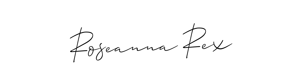 Here are the top 10 professional signature styles for the name Roseanna Rex. These are the best autograph styles you can use for your name. Roseanna Rex signature style 2 images and pictures png