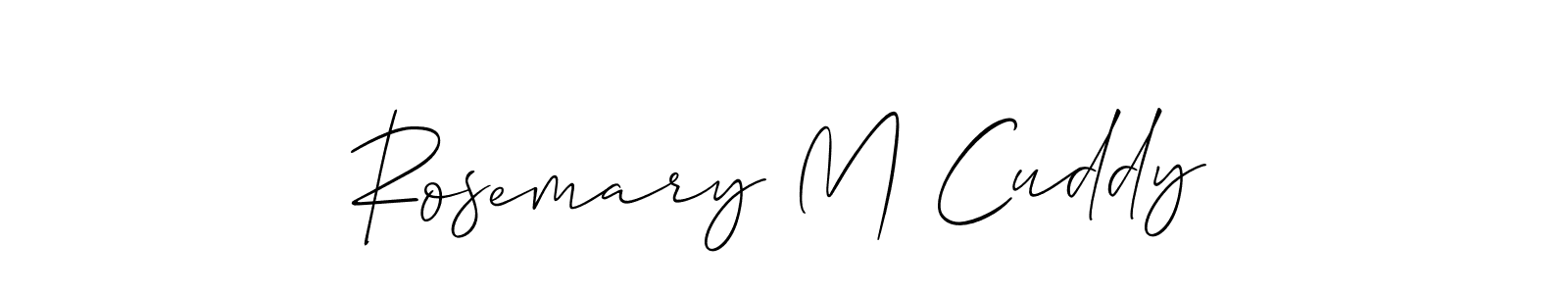 Here are the top 10 professional signature styles for the name Rosemary M Cuddy. These are the best autograph styles you can use for your name. Rosemary M Cuddy signature style 2 images and pictures png
