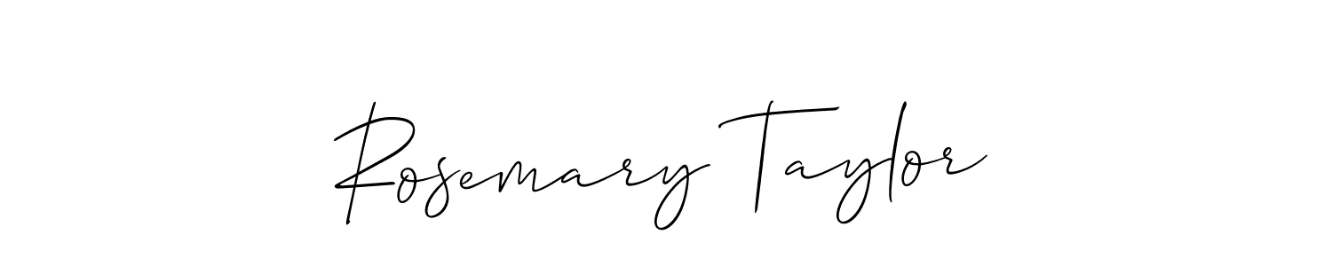 Make a beautiful signature design for name Rosemary Taylor. Use this online signature maker to create a handwritten signature for free. Rosemary Taylor signature style 2 images and pictures png