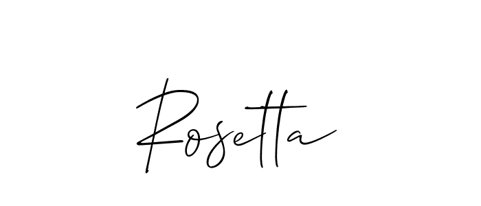 Make a beautiful signature design for name Rosetta. Use this online signature maker to create a handwritten signature for free. Rosetta signature style 2 images and pictures png