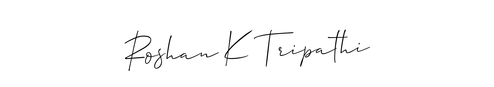 Here are the top 10 professional signature styles for the name Roshan K Tripathi. These are the best autograph styles you can use for your name. Roshan K Tripathi signature style 2 images and pictures png