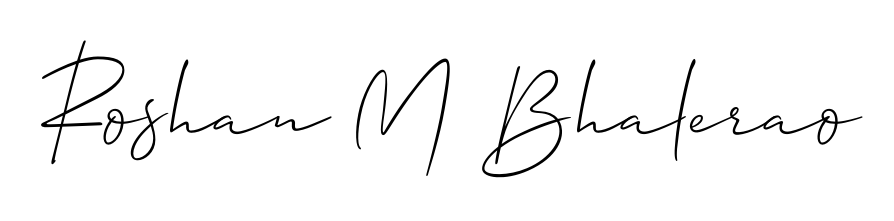 A modern signature idea for name Roshan M Bhalerao using Allison_Script font. Clean strokes and elegant curves make it stand out instantly. Roshan M Bhalerao signature style 2 images and pictures png