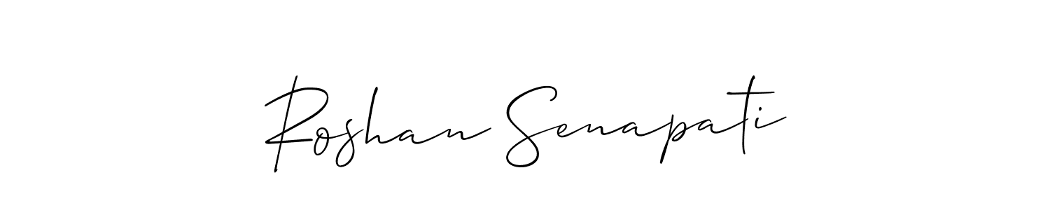 Once you've used our free online signature maker to create your best signature Allison_Script style, it's time to enjoy all of the benefits that Roshan Senapati name signing documents. Roshan Senapati signature style 2 images and pictures png