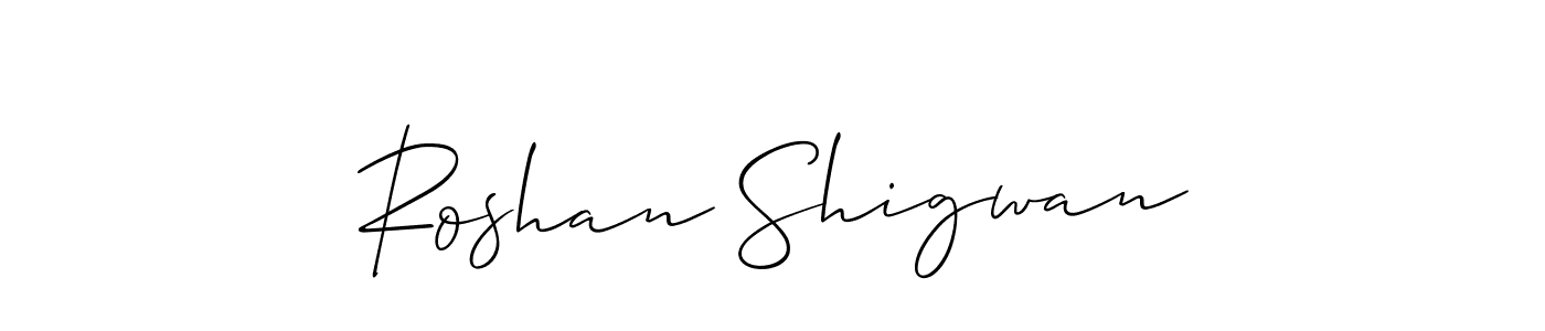 See photos of Roshan Shigwan official signature by Spectra . Check more albums & portfolios. Read reviews & check more about Allison_Script font. Roshan Shigwan signature style 2 images and pictures png