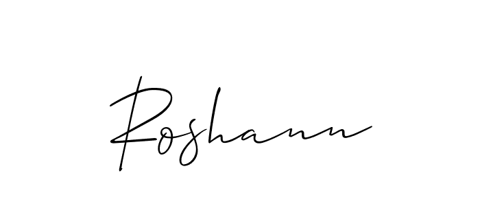 Make a short Roshann signature style. Manage your documents anywhere anytime using Allison_Script. Create and add eSignatures, submit forms, share and send files easily. Roshann signature style 2 images and pictures png