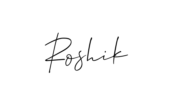 Check out images of Autograph of Roshik name. Actor Roshik Signature Style. Allison_Script is a professional sign style online. Roshik signature style 2 images and pictures png