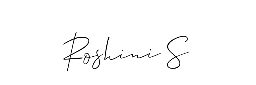 You can use this online signature creator to create a handwritten signature for the name Roshini S. This is the best online autograph maker. Roshini S signature style 2 images and pictures png