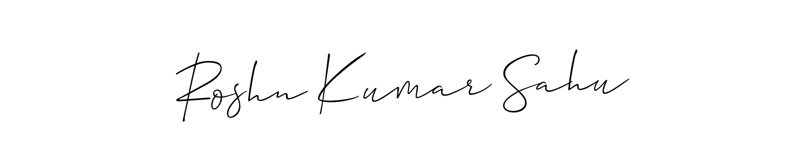 See photos of Roshn Kumar Sahu official signature by Spectra . Check more albums & portfolios. Read reviews & check more about Allison_Script font. Roshn Kumar Sahu signature style 2 images and pictures png