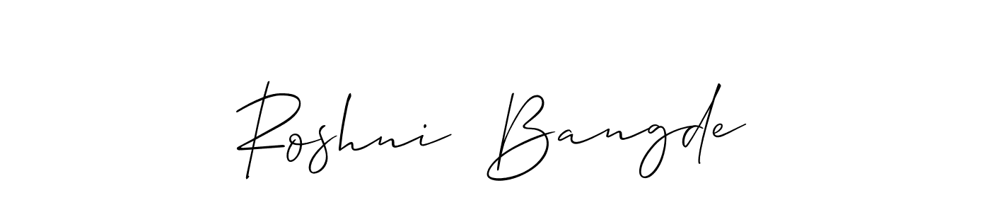 How to Draw Roshni  Bangde signature style? Allison_Script is a latest design signature styles for name Roshni  Bangde. Roshni  Bangde signature style 2 images and pictures png