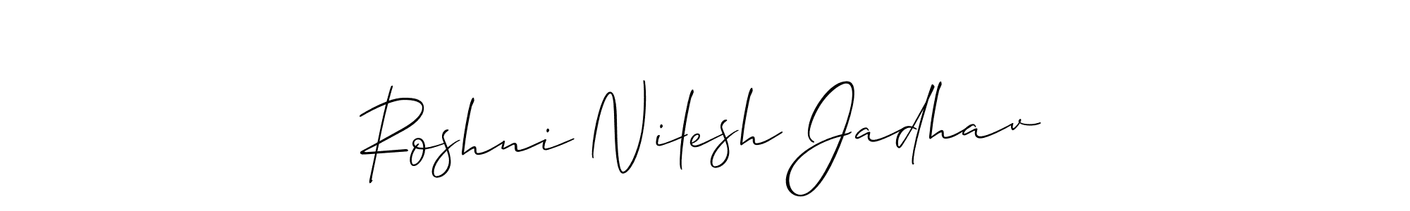 Here are the top 10 professional signature styles for the name Roshni Nilesh Jadhav. These are the best autograph styles you can use for your name. Roshni Nilesh Jadhav signature style 2 images and pictures png