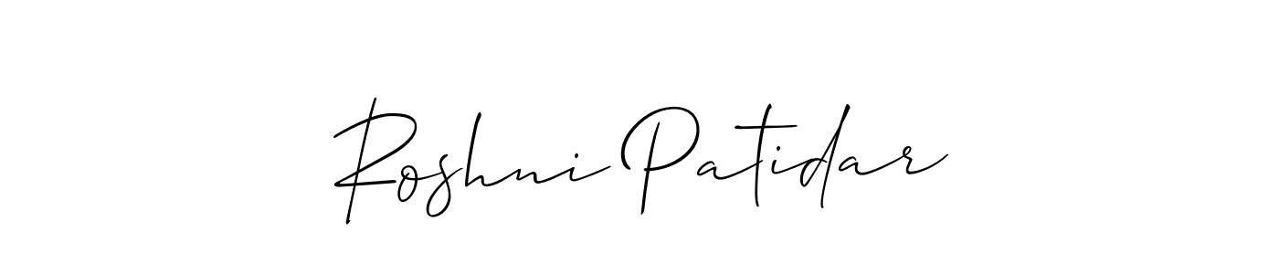 See photos of Roshni Patidar official signature by Spectra . Check more albums & portfolios. Read reviews & check more about Allison_Script font. Roshni Patidar signature style 2 images and pictures png