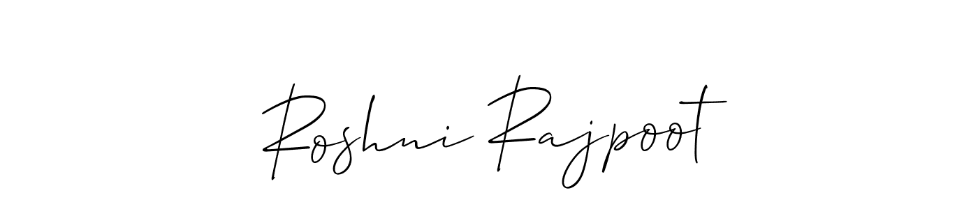 Check out images of Autograph of Roshni Rajpoot name. Actor Roshni Rajpoot Signature Style. Allison_Script is a professional sign style online. Roshni Rajpoot signature style 2 images and pictures png