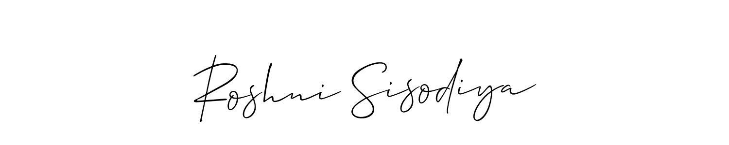 You can use this online signature creator to create a handwritten signature for the name Roshni Sisodiya. This is the best online autograph maker. Roshni Sisodiya signature style 2 images and pictures png