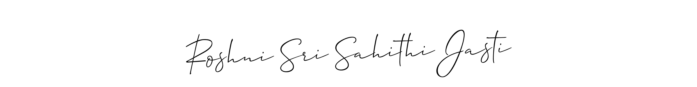 Here are the top 10 professional signature styles for the name Roshni Sri Sahithi Jasti. These are the best autograph styles you can use for your name. Roshni Sri Sahithi Jasti signature style 2 images and pictures png