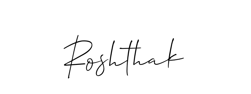 You can use this online signature creator to create a handwritten signature for the name Roshthak. This is the best online autograph maker. Roshthak signature style 2 images and pictures png