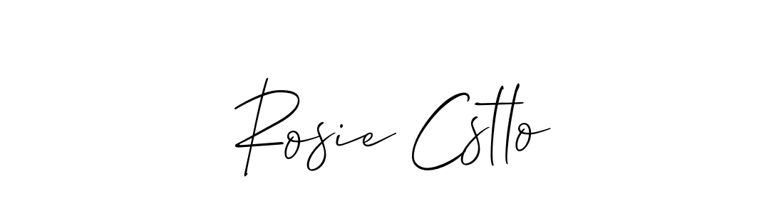 Here are the top 10 professional signature styles for the name Rosie Cstlo. These are the best autograph styles you can use for your name. Rosie Cstlo signature style 2 images and pictures png