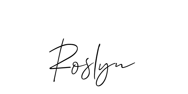 This is the best signature style for the Roslyn name. Also you like these signature font (Allison_Script). Mix name signature. Roslyn signature style 2 images and pictures png