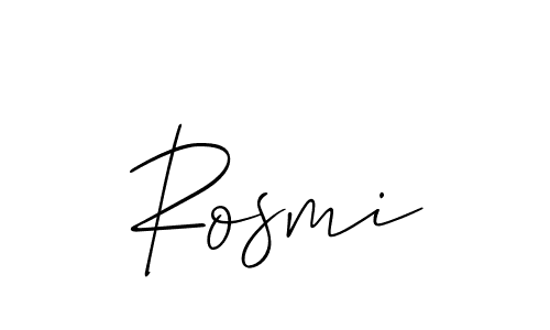 Here are the top 10 professional signature styles for the name Rosmi. These are the best autograph styles you can use for your name. Rosmi signature style 2 images and pictures png