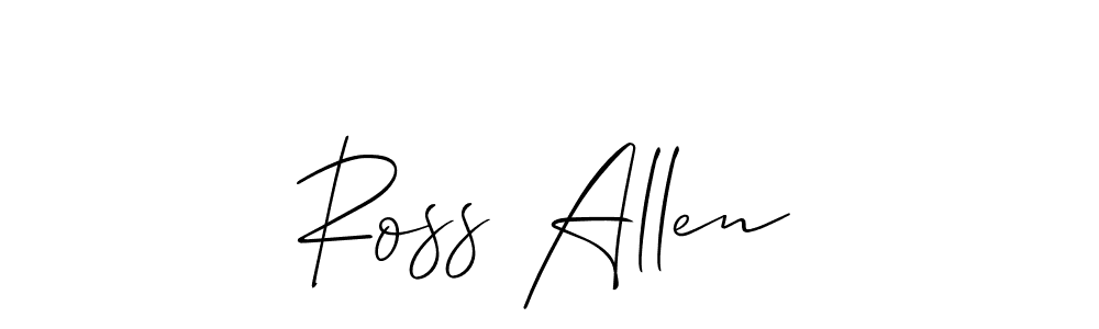 Create a beautiful signature design for name Ross Allen. With this signature (Allison_Script) fonts, you can make a handwritten signature for free. Ross Allen signature style 2 images and pictures png