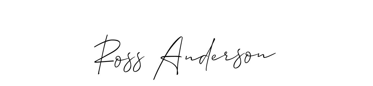 Once you've used our free online signature maker to create your best signature Allison_Script style, it's time to enjoy all of the benefits that Ross Anderson name signing documents. Ross Anderson signature style 2 images and pictures png