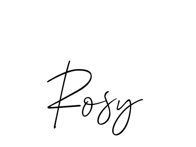 Also we have Rosy name is the best signature style. Create professional handwritten signature collection using Allison_Script autograph style. Rosy signature style 2 images and pictures png