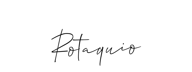 This is the best signature style for the Rotaquio name. Also you like these signature font (Allison_Script). Mix name signature. Rotaquio signature style 2 images and pictures png