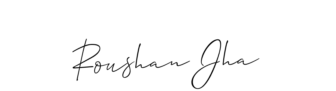 Once you've used our free online signature maker to create your best signature Allison_Script style, it's time to enjoy all of the benefits that Roushan Jha name signing documents. Roushan Jha signature style 2 images and pictures png