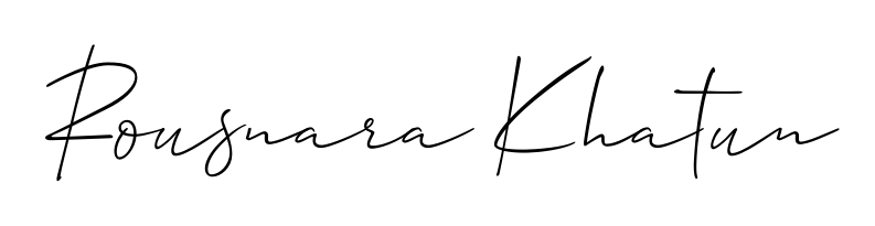 Master the art of signing with Rousnara Khatun written in fluent Allison_Script script. A great template to practice and refine your handwriting. Rousnara Khatun signature style 2 images and pictures png
