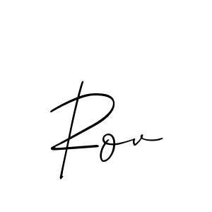 You can use this online signature creator to create a handwritten signature for the name Rov. This is the best online autograph maker. Rov signature style 2 images and pictures png
