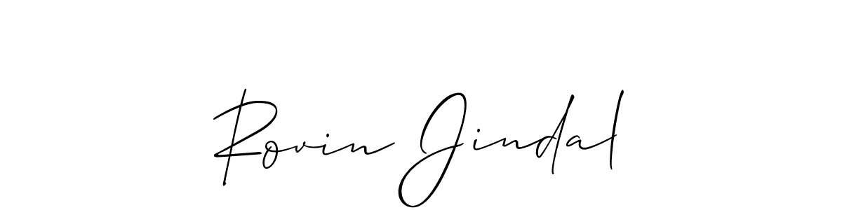 Here are the top 10 professional signature styles for the name Rovin Jindal. These are the best autograph styles you can use for your name. Rovin Jindal signature style 2 images and pictures png