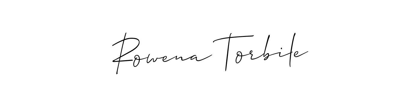 Check out images of Autograph of Rowena Torbile name. Actor Rowena Torbile Signature Style. Allison_Script is a professional sign style online. Rowena Torbile signature style 2 images and pictures png