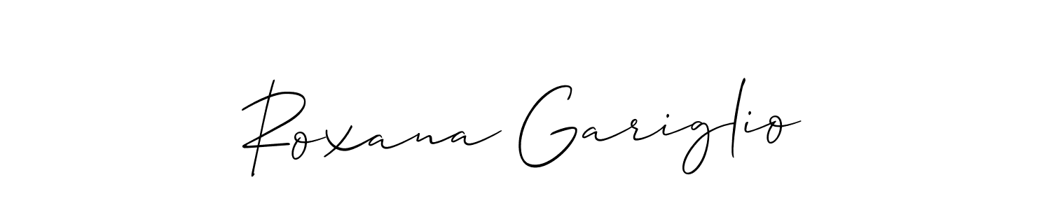 Make a beautiful signature design for name Roxana Gariglio. Use this online signature maker to create a handwritten signature for free. Roxana Gariglio signature style 2 images and pictures png