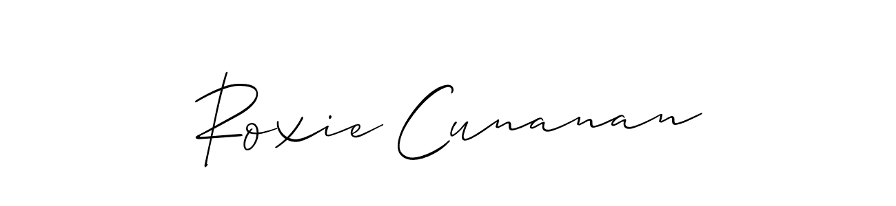 Make a beautiful signature design for name Roxie Cunanan. Use this online signature maker to create a handwritten signature for free. Roxie Cunanan signature style 2 images and pictures png
