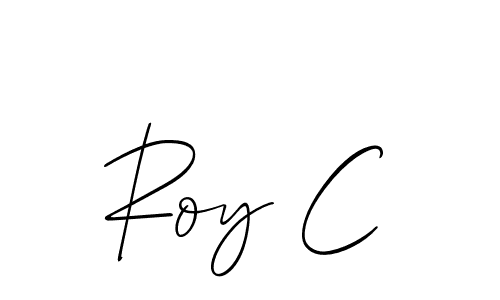 How to Draw Roy C signature style? Allison_Script is a latest design signature styles for name Roy C. Roy C signature style 2 images and pictures png