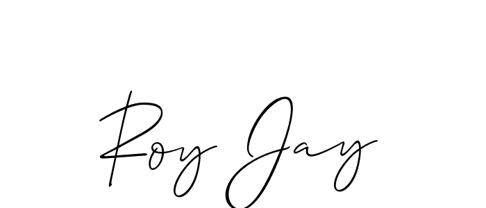 Similarly Allison_Script is the best handwritten signature design. Signature creator online .You can use it as an online autograph creator for name Roy Jay. Roy Jay signature style 2 images and pictures png