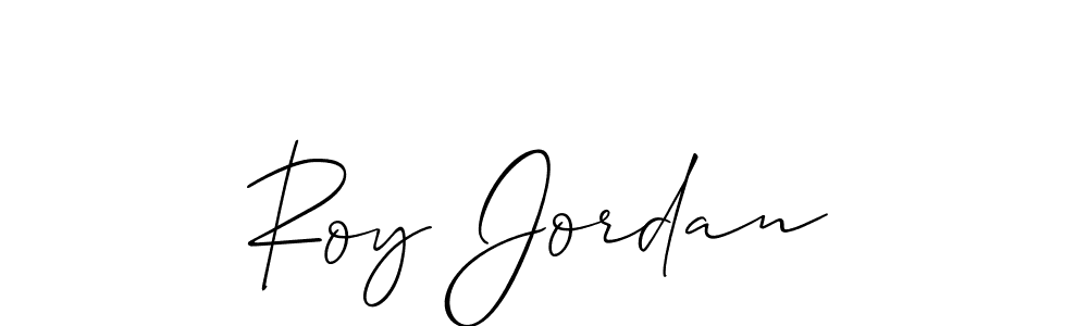 How to Draw Roy Jordan signature style? Allison_Script is a latest design signature styles for name Roy Jordan. Roy Jordan signature style 2 images and pictures png