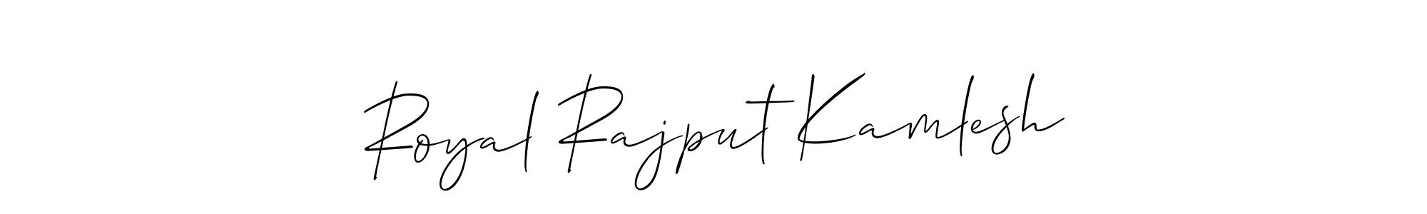 Once you've used our free online signature maker to create your best signature Allison_Script style, it's time to enjoy all of the benefits that Royal Rajput Kamlesh name signing documents. Royal Rajput Kamlesh signature style 2 images and pictures png