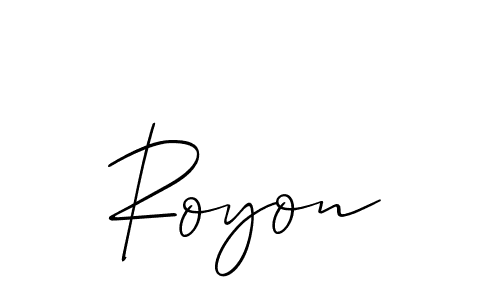 Check out images of Autograph of Royon name. Actor Royon Signature Style. Allison_Script is a professional sign style online. Royon signature style 2 images and pictures png