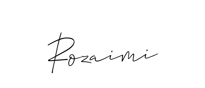 Here are the top 10 professional signature styles for the name Rozaimi. These are the best autograph styles you can use for your name. Rozaimi signature style 2 images and pictures png